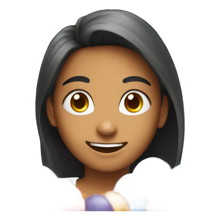 happy birthday sign with the word Priya sticker