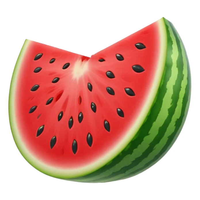 slice of watermelon, juicy and fresh sticker