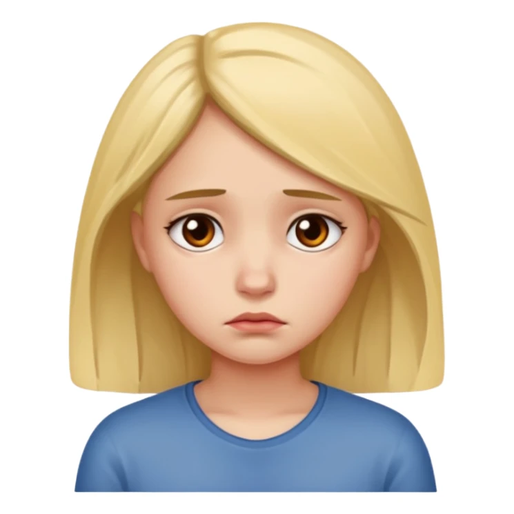 Disenchanted the girl sticker