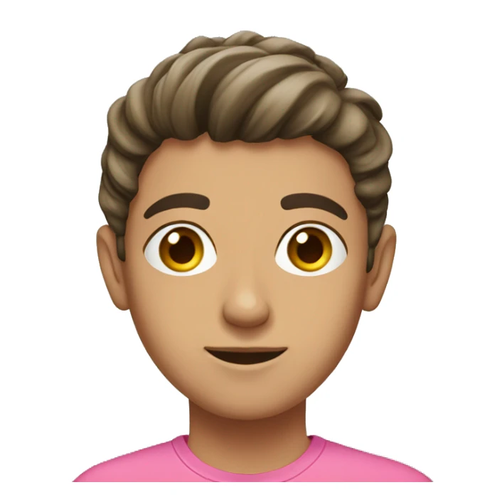 lebanese teenager with pink shirt sticker