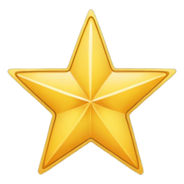 ★☆ - this shows full star and empty star  only with black outline with white colour inside but I want is first half black and second half empty sticker