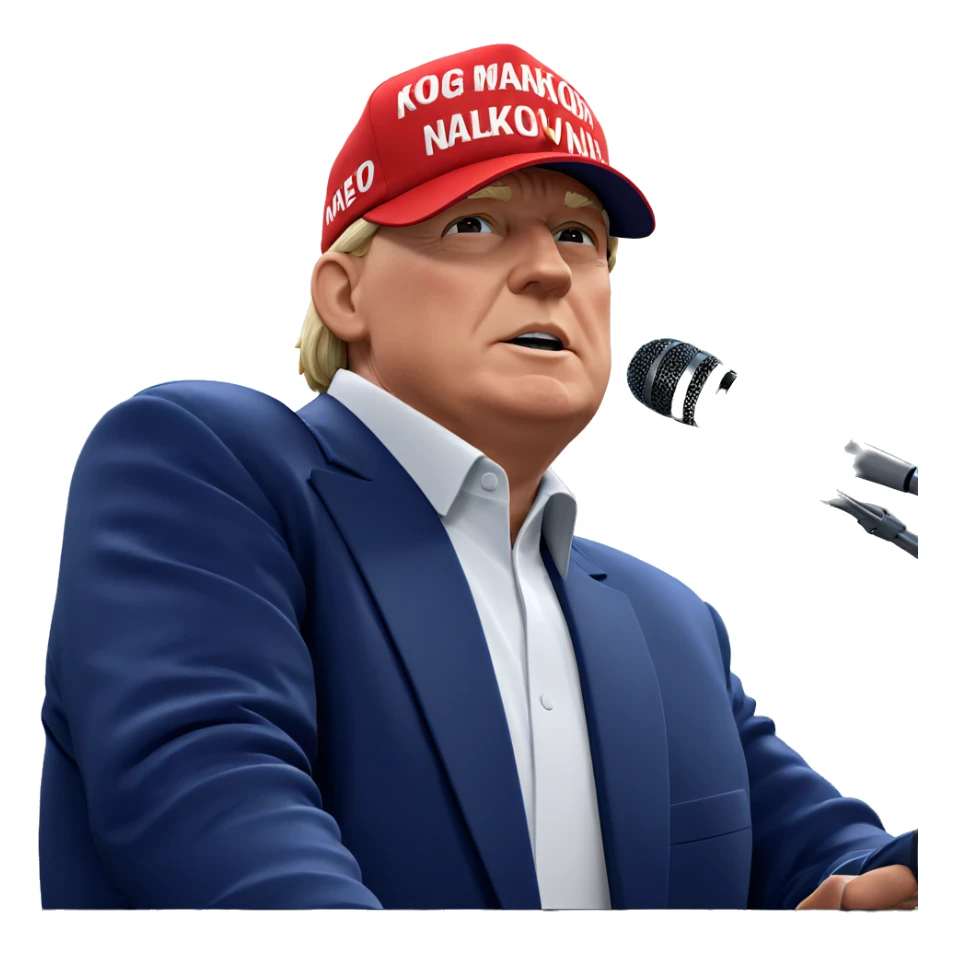 cool dude with microphone sticker