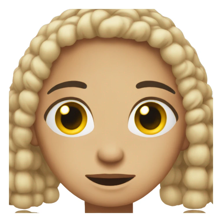 😶 the above emoji with no eyes sticker