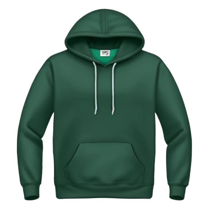 I like the third one that is plain and no person in it I just want a dark forest green plain on the front I want the hoodie no zipper and no person just the hoodie and nothing on the front  sticker