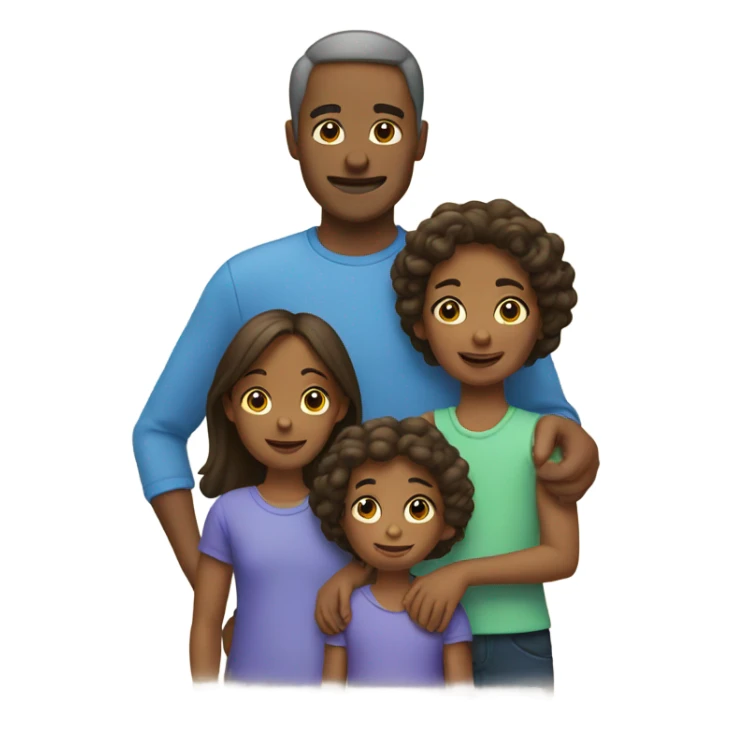 Family of eight sticker