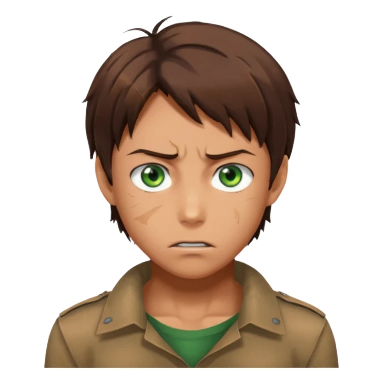 eren jeager  last season sticker