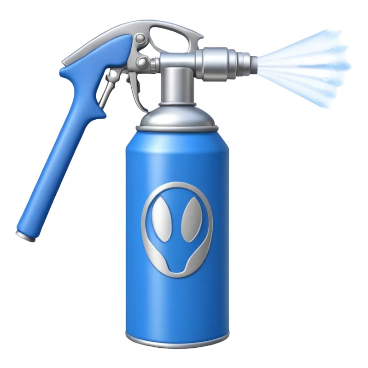 bug spray handheld spraycan sticker
