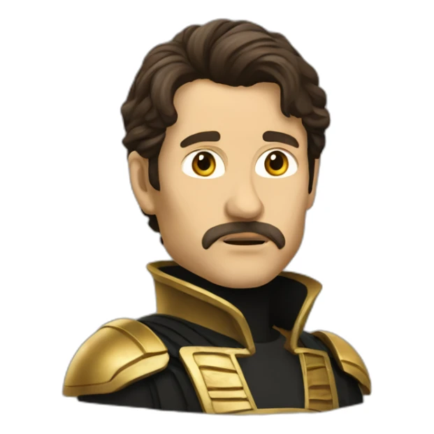 Paul Atreides in Fremen attire (Dune) sticker