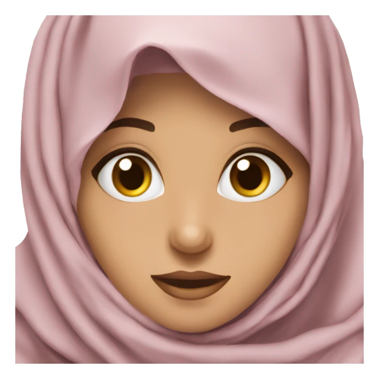 zipline hijab girl sticker
