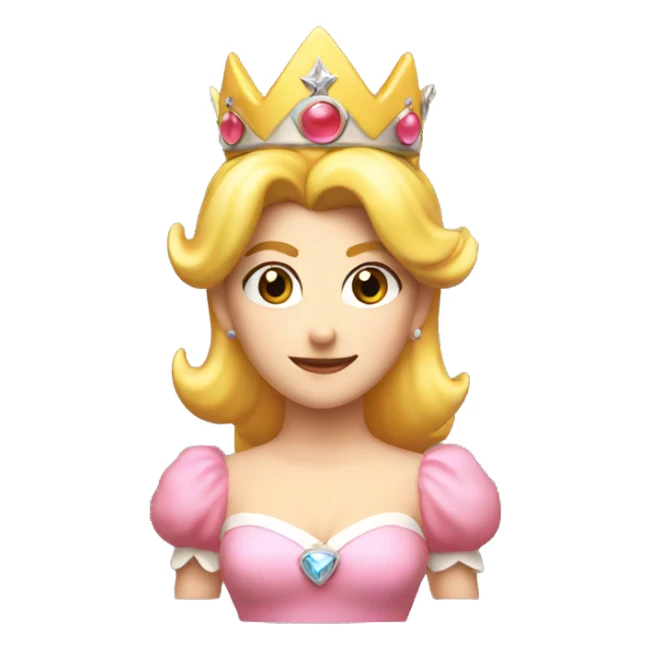 Princess peach  sticker