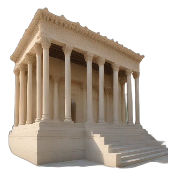 Court of the lions Alhambra's monument sticker