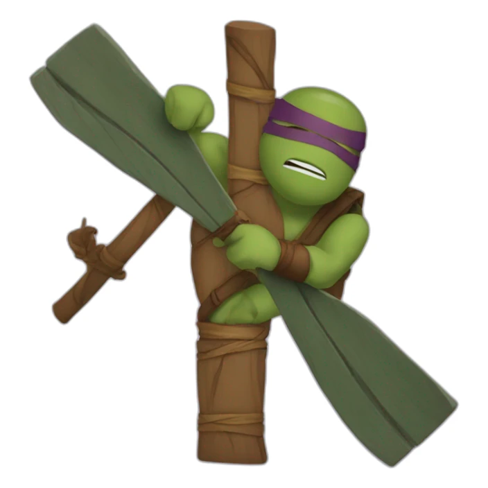 Donatello stave sticker