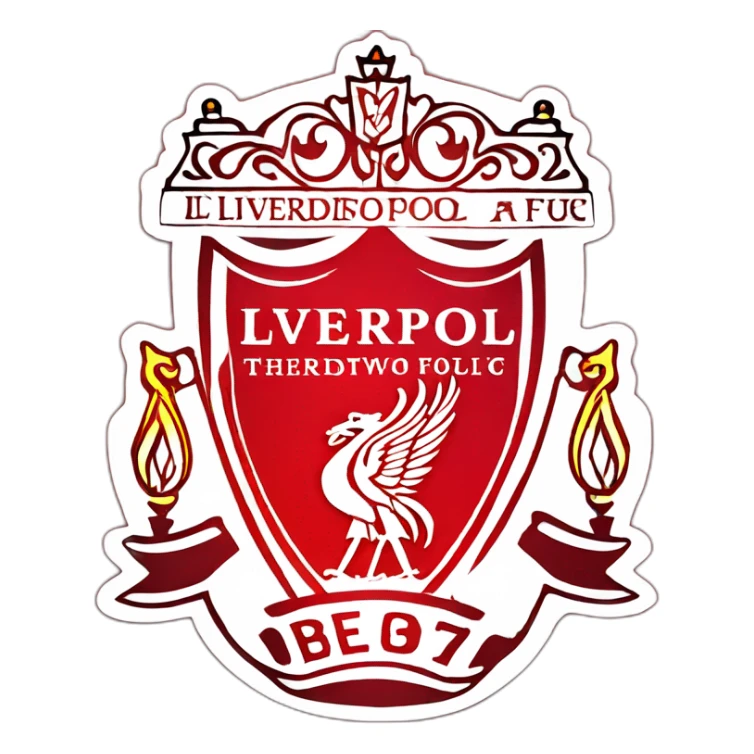 logo of liverpool fc  sticker