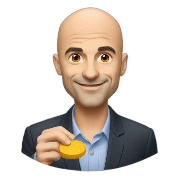 Alain berset qui prend une snus sticker