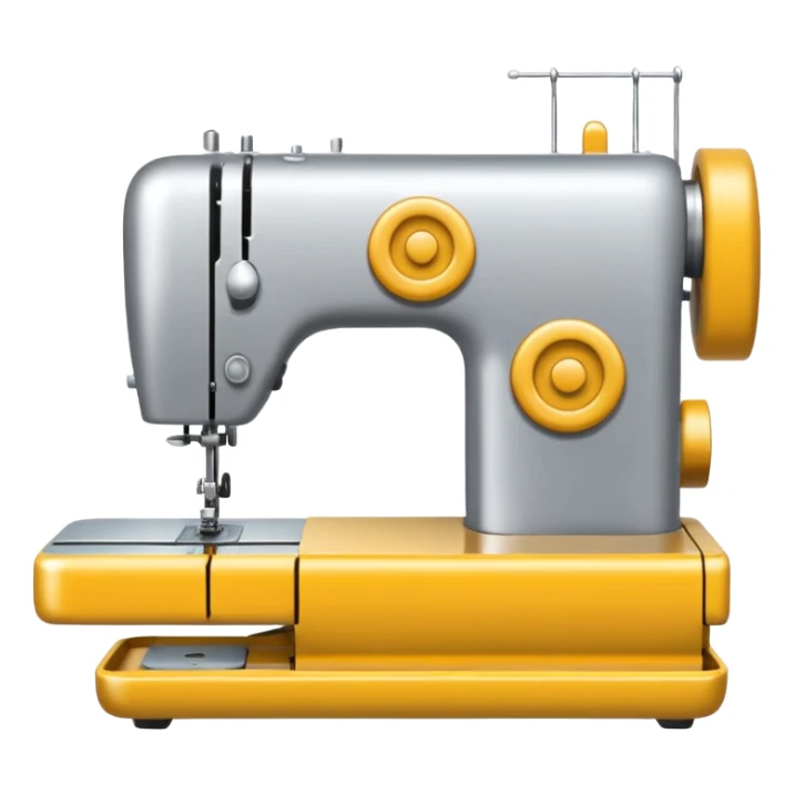 Creame un emoji de una maquina de coser sticker