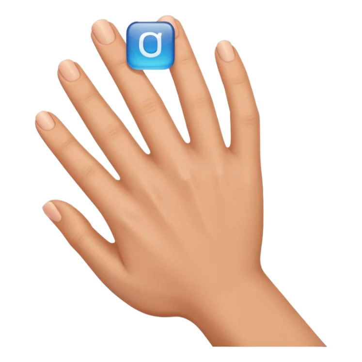 Hand wich is doing a square with the thumb, the index and the middle finger sticker