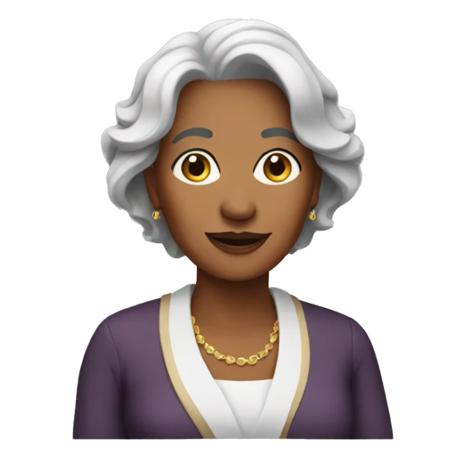 mature woman sticker