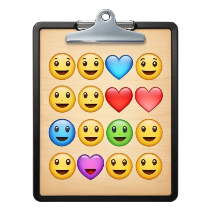 How to add these emojis to clipboard sticker