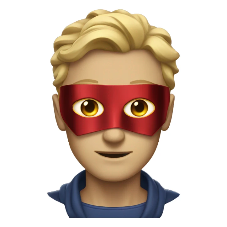 homelander with laser red eyes sticker