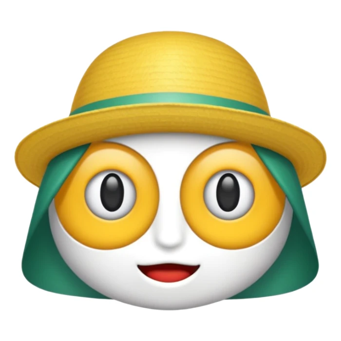 antifaz de fiesta de color blanco y bonito sticker