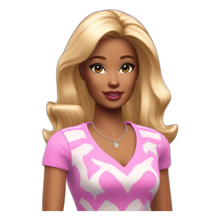 Barbie in this style : EA the Sims videogame sticker