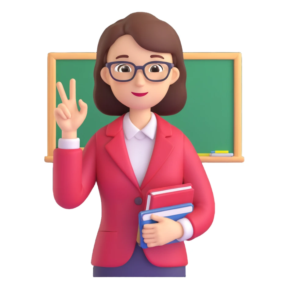 Teacher sticker