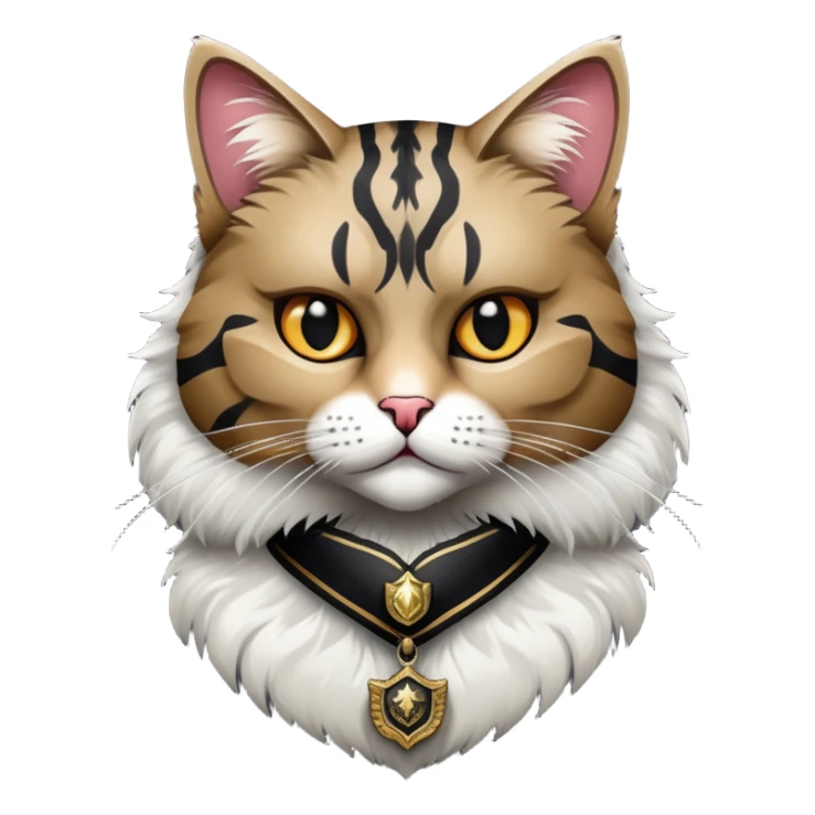 a fany cat at call of duty black ops style sticker