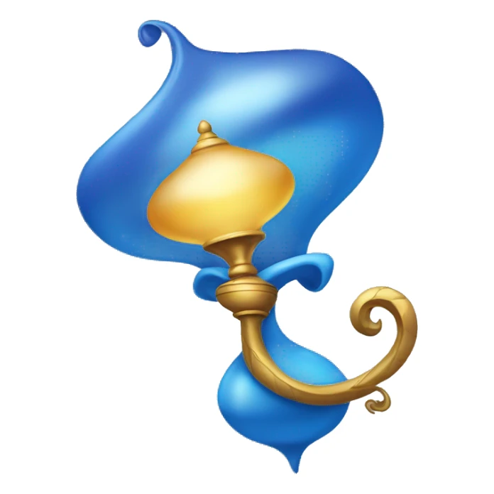 Blu genie of lamp Disney  sticker