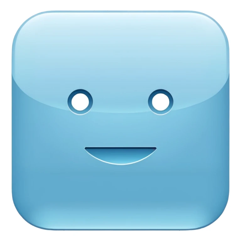 Banck account pale blue, icon sticker