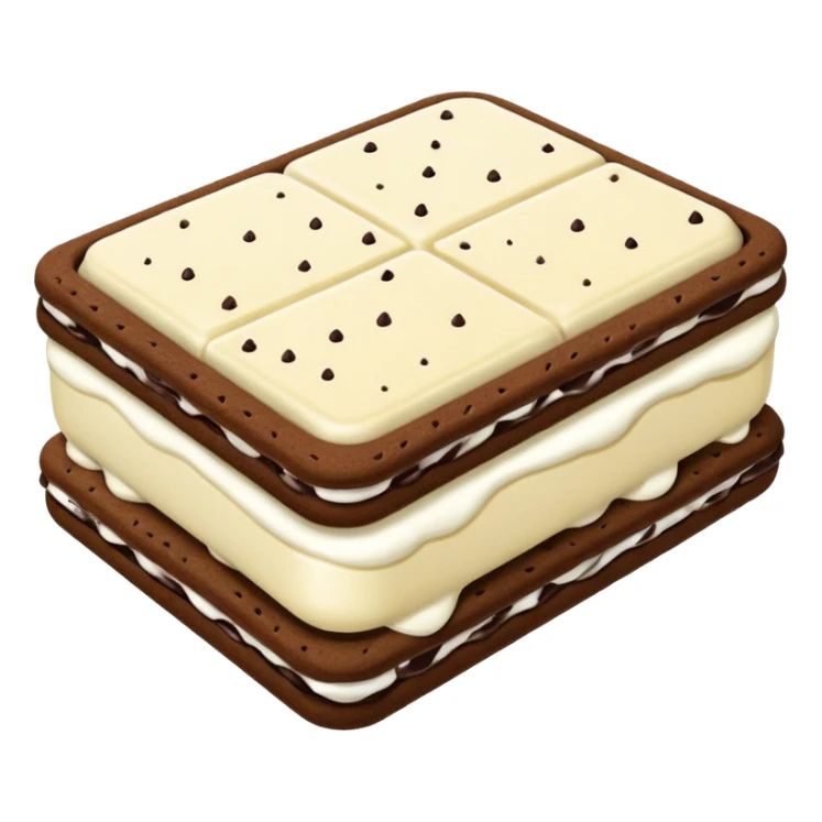 ice cream sandwich emoji sticker