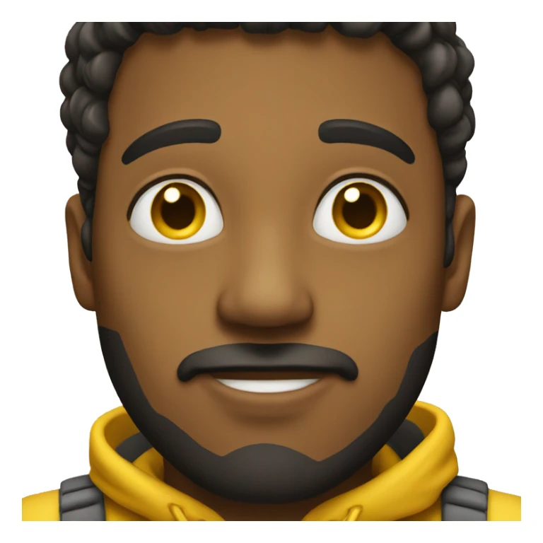 high yellow guy sticker