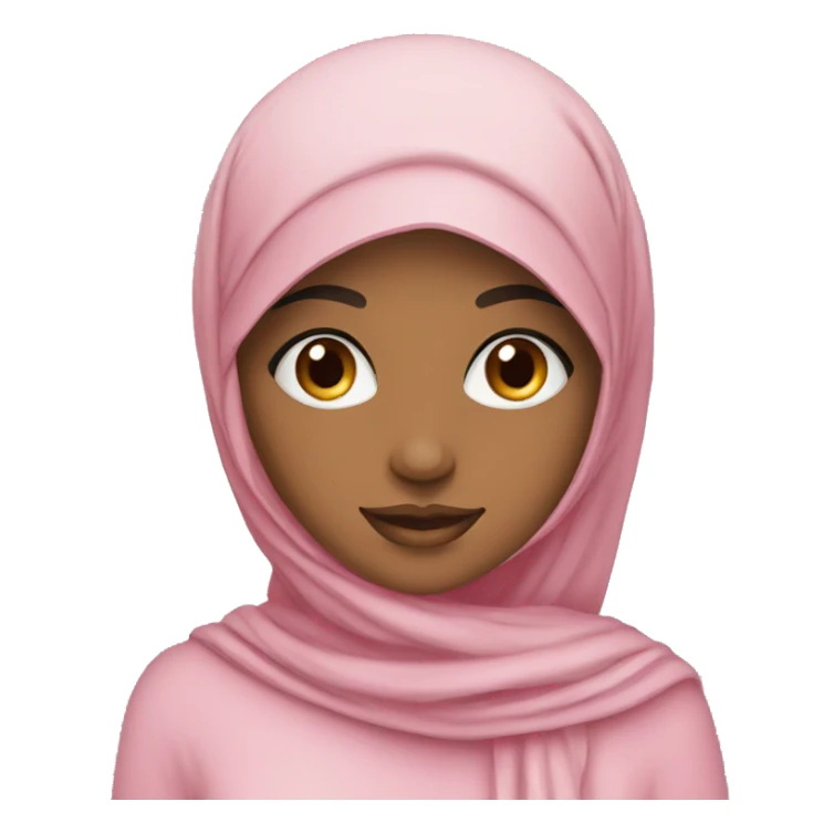 A beautiful Muslim girl  sticker