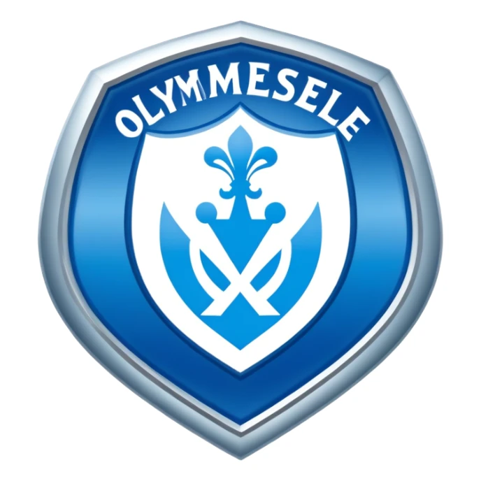 Logo du club olympique de marseille sticker