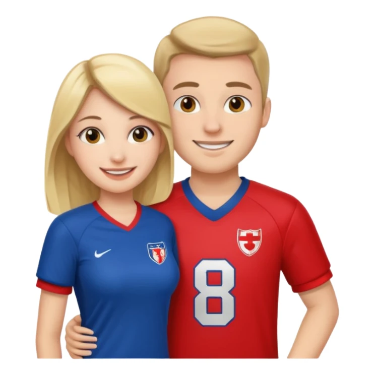 girlfriend supporting boyfriend at his football game  sticker