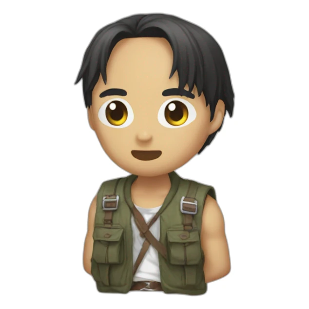 Livaï of SNK sticker