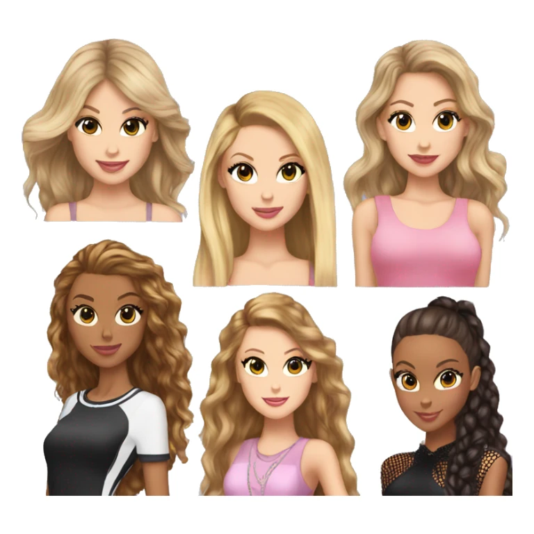 Taylor swift beyonce and Ariana grande sticker