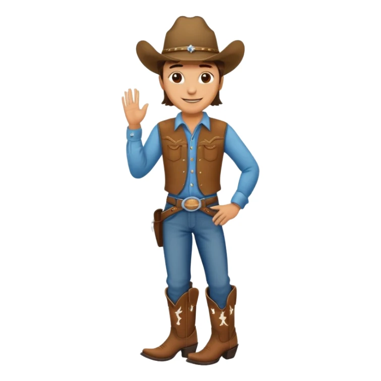 Line dancer sticker