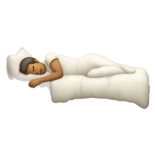 men sleeps sticker