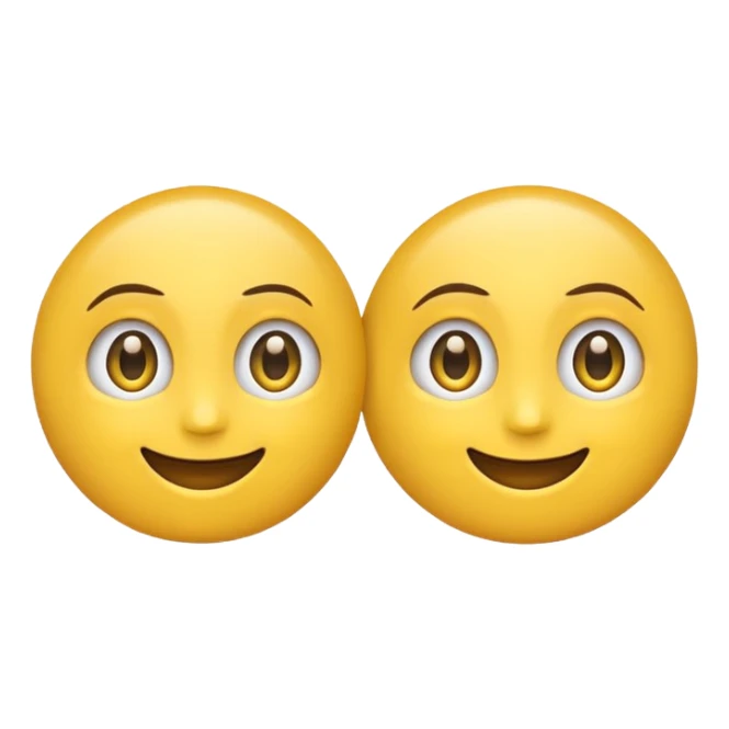 wo emoji with eyes to right sticker