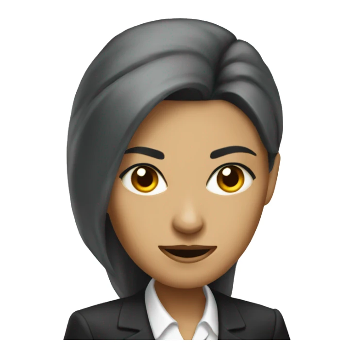 Evil business woman sticker
