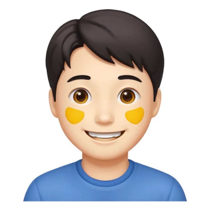 Cute emoji of jin wo sung sticker