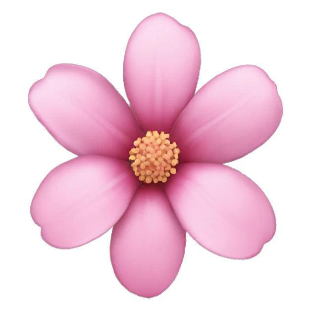 Aesthetic pink flower sticker