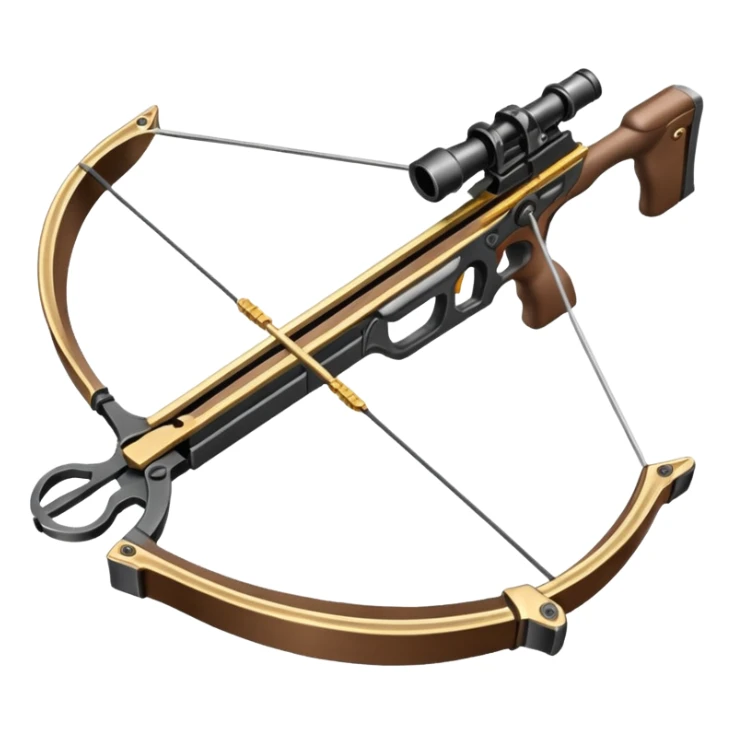 2 HAND CROSSBOW sticker