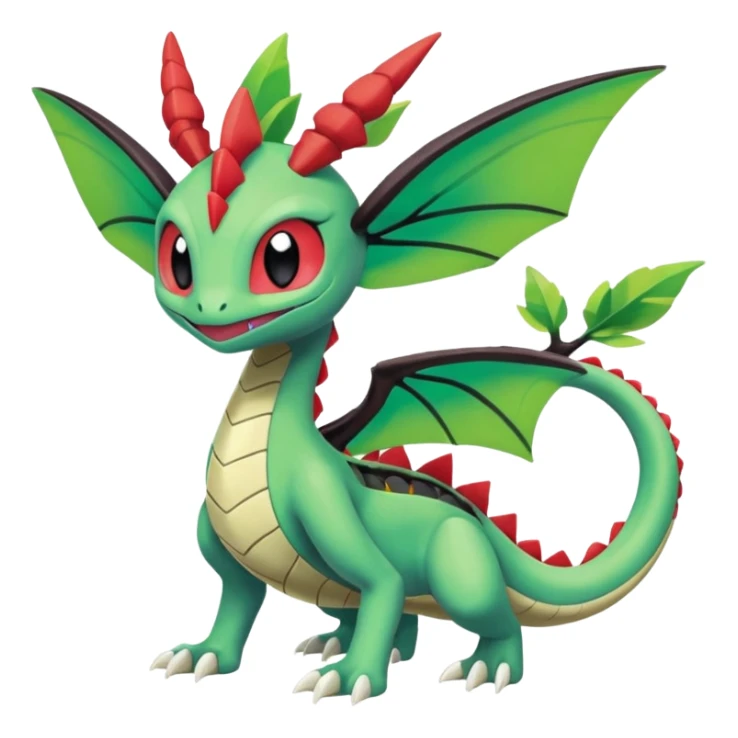 Meloetta-Flygon-Spyro-Toothless-Stitch-Pokémon-Fakémon-creature-hybrid sticker