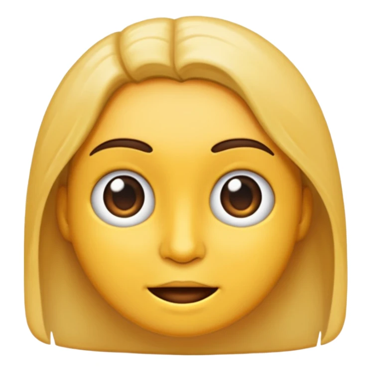Criar um emoji com paralisia facial do lado direito sticker