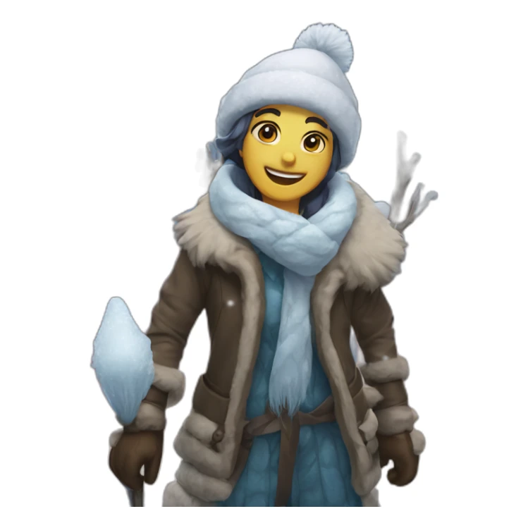 winter of aespa sticker