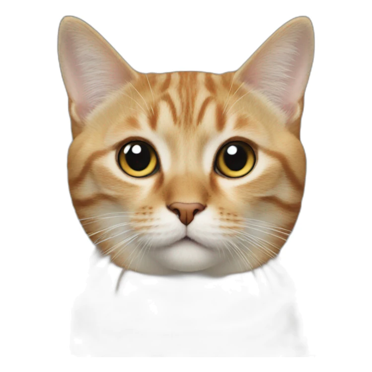 a photo of a cat sticker