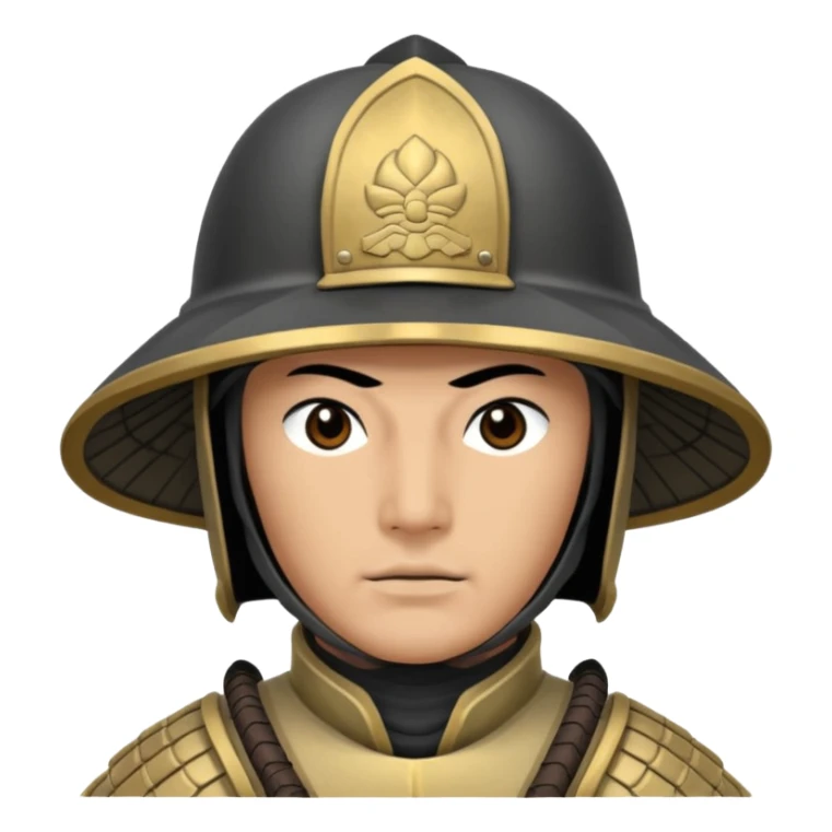 Ashigaru Foot Soldier face sticker