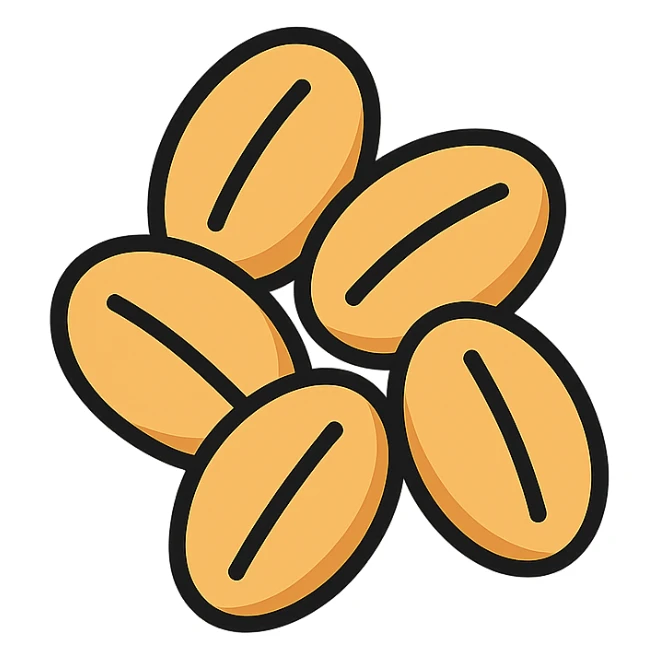 oatmeal flakes emoji sticker