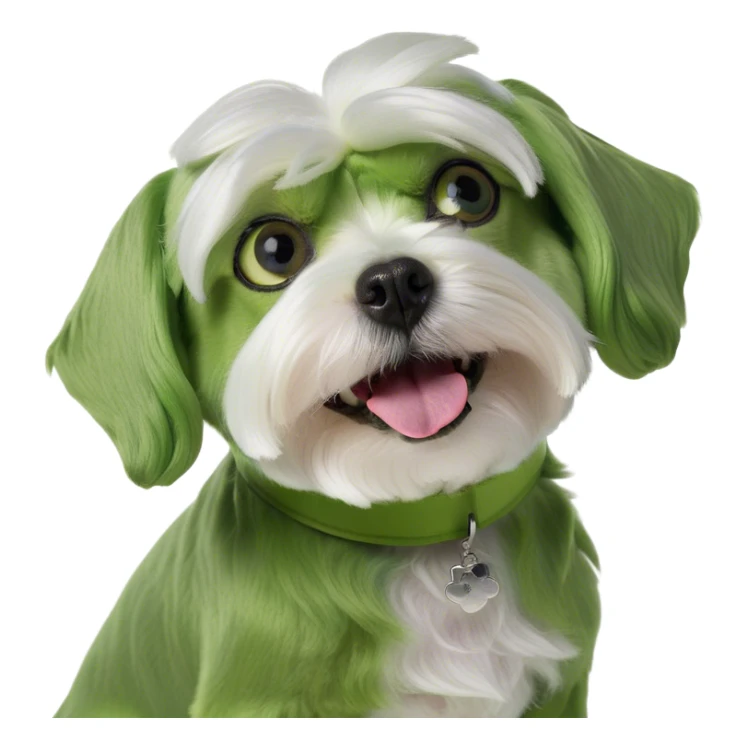 Maltese dog sticker